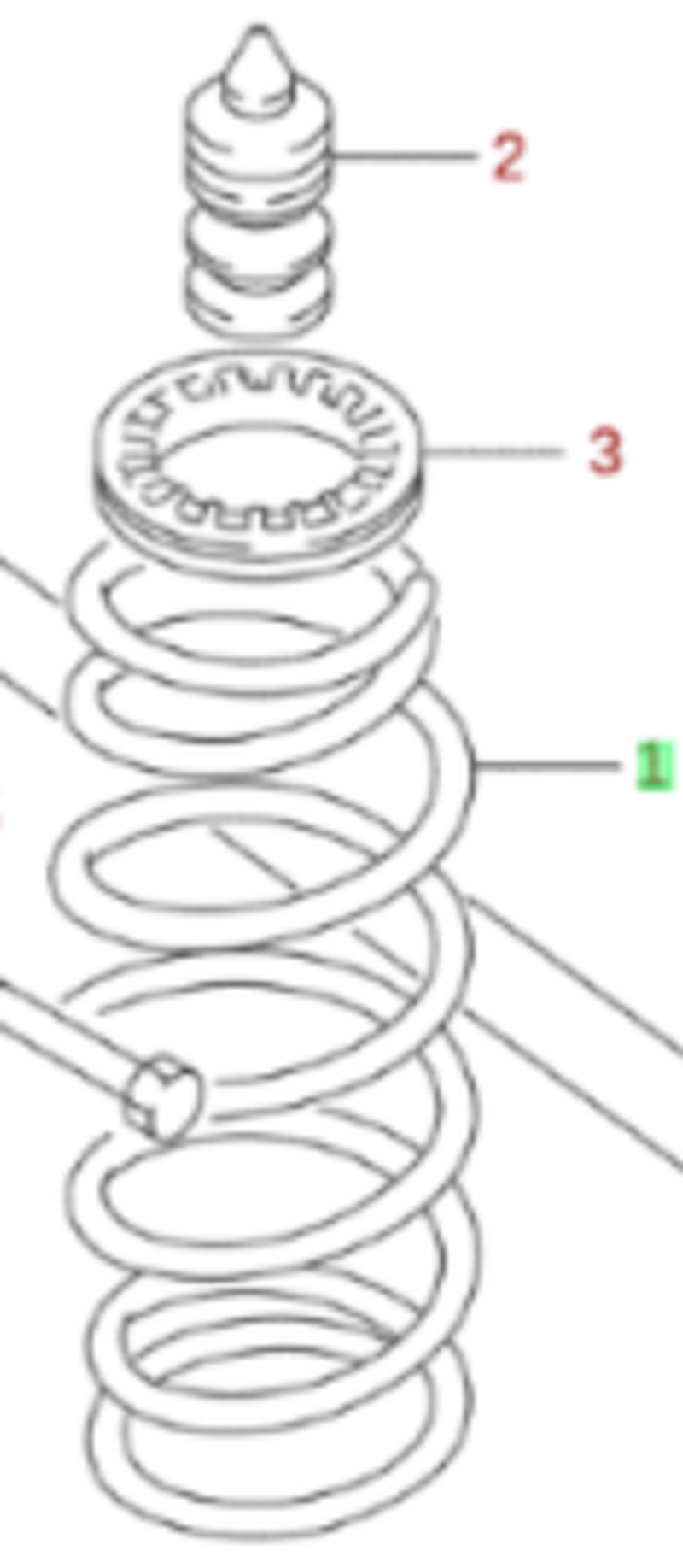 Ignis Sport Rear Spring